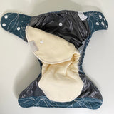 Bare & Boho Newborn All in Two Nappy - Bamboo